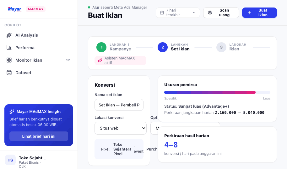 Buat iklan seperti di Ads Manager